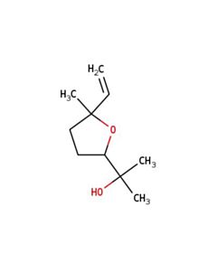 Astatech 2-(5-METHYL-5-VINYLTETRAHYDRO-1-FURYL)-2-PROPANOL; 1G; Purity 95%; MDL-MFCD00053543